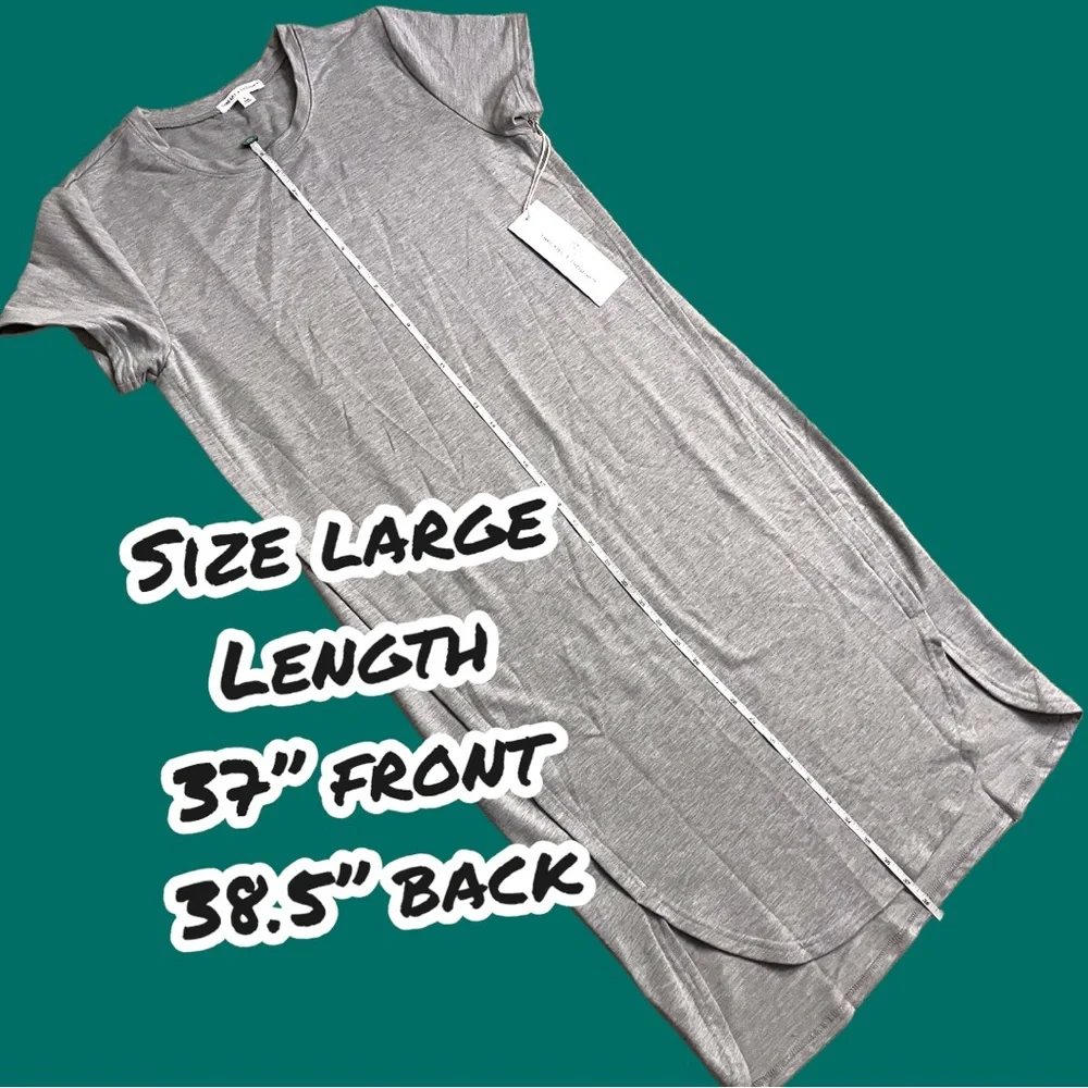 ✨HOST PICK! ✨NWT Threads4 Thought high-low t-shirt dress in heather grey ♻️🌱✨ - Picture 6 of 12
